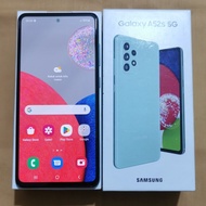 SAMSUNG A52S 5G 8/256 8/256GB FULLSET MULUS BEKAS SECOND