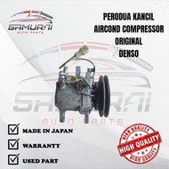 Perodua Kancil Aircond Compressor Original Japan DENSO For Kelisa/Kenari/Kancil Denso