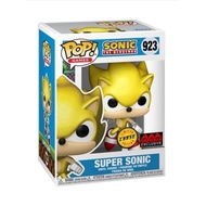 Sonic the Hedgehog Super Sonic Funko Pop Vinyl Figure 923 - AAA Anime Exclusive CHASE