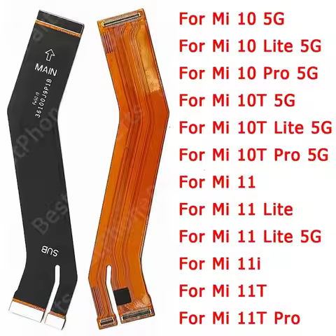 For Xiaomi Mi 10T 11T Pro 10 11 Lite 5G NE 11i Motherboard Spare Parts Mi10 Mi11 Replacement New Mai