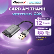 VENTION CDK USB Expansion Sound Card (USB to 2*3.5mm)