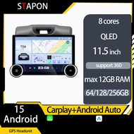 STAPON 11.5inch 64GB 128GB for isuzu dmax 2012-2018 Android15 1920x1200p 2k 8CORE support 360car hea