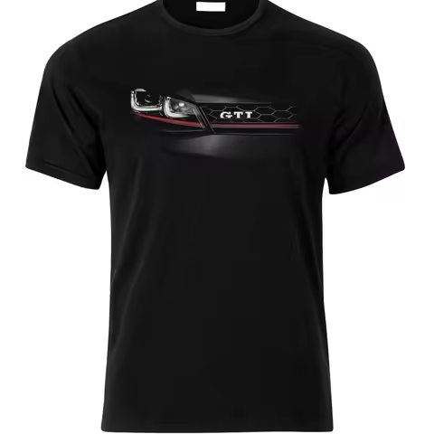 Fashion GTI MK7 GOLF LED VII GT Fans T-Shirt Japanese Car Fans Summer Cotton Short Sleeve O-Neck Uni