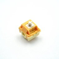 [ktechs] HMX Egg Yolk Linear Switches for Custom Mechanical Keyboards