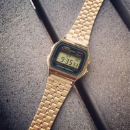 卡西歐 CASIO Vintage A159 A159WGEA A159WGEA-1 手錶 錶 手表 表 電子錶 男裝錶 男裝表 女裝錶 女裝表 情侶錶 情侶表 平行進口貨品