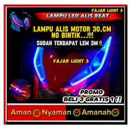 Lampu Alis motor Beat Street 30 Cm | Lampu Alis Beat Deluxe Beat PoP FI ESP  Alis motor NO BINTIK