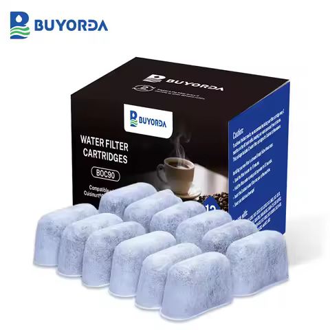 Replacement Charcoal Water Filters Removes Chlorine odors and others impurities from Water for Cuisi