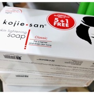 ➳Kojiesan Classic Skin Lightening Bath Soap Family Beauty Pack 135G x 6 (5 + 1 FREE)♂kojie san soa