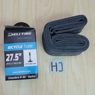 Delitire Tube Inner Tube 27.5x1.75-2.125 FV 60 mm 27.5 x 1.75 - 2.125 FV