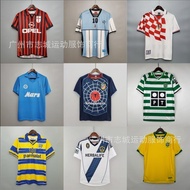 arsenal jersey arsenal 24/25 AC Marjing Lisbon Paris Retro Jersey Netherlands Brazil Argentina Crow 