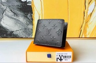 💜香港現貨｜正品Louis Vuitton路易威登LV牛皮折疊短款錢包｜short wallet卡包證件包零錢包｜附禮盒/卡套/證書袋