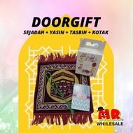 Sejadah, Yasin, Tasbih, Kotak (DOORGIFT)