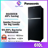 PANASONIC AI ECONAVI Inverter 2 Door Fridge Peti Sejuk