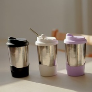 純鈦雙層真空 保溫保冰蛋形杯 480ml /純鈦杯子/馬克杯/咖啡杯