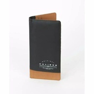 KALIBRE Caliber Caliber 995396220 Black Brown Leather Long Wallet