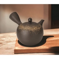 Japan Tokonameyaki Fuizumi Black Kamaru Melaleuca Golden Blowing Teapot Japanese Tea Set Pottery Making Ceramic Teacup Fujitsu Sales