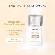 SKINTIFIC Ultra Light Serum Sunscreen 25ml SPF50 PA++++ Face Sunscreen Sunblock Facial Sunscreen unt