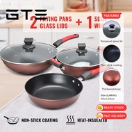 GTE Set of 5 Non Stick Cookware (CW-7101) - Fulfilled by GTE SHOP