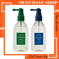 Aromatica Rosemary Root Enhancer Hair Tonic 100ml, Tea Tree Purifying Hair Tonic 100ml