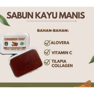 KAYU CINNAMON SOAP CINNAMON SKIN SOAP OILY SKIN TREATMENT SOAP SKIN WHITENING SOAP