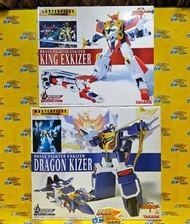 261130-33= 中古已開封 特佳麗 勇者艾克斯凱撒 MASTERPIECE MP-B01 勇者凱撒&MP-B02 飛龍凱撒 SECOND HAND, UNSEALED TAKARA BRAVE 