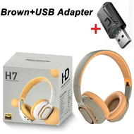 H7 Tv Bluetooth Headphones Wireless Headphon with Mic USB Adaptor Headset Noise Cancelling Stereo Fo