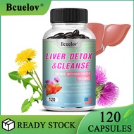 Liver Cleanse Detox and Repair Formula - Herbal liver support supplement with milk thistle, dandelion root and artichoke extracts to promote liver health - Silymarin Liver Detox