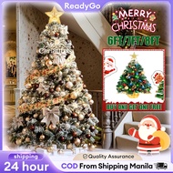 【B1G1】Christmas tree ornaments led Light 6FT/7FT/8FT Christmas decor High Quality for home