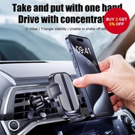 【B084 Air Vent Bracket】New Car Air Vent Mount Mechanical Car Heavy-Duty Gravity Mount Clip Arm Car A