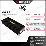 DLS Signature Series S4 - Class A/B Four Channel Amplifier 90W RMS X 4
