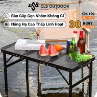 CLS Genuine High Quality Stainless Steel Camping Mesh Table, Grill Table, Folding Gas Stove