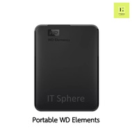 [ศูนย์ไทย] 1TB/2TB WD ELEMENTS External HDD Portable 2.5” USB3.0 1TB 2TB ฮาร์ดดิส external