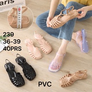 Meilisaa Jelly Gladiator Women's Gladiator Sandals Imported Trendy 239