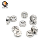 10Pcs High precision S605ZZ Ball Bearing 5x14x5 mm  Stainless Steel Ball Bearing ABEC-7