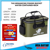 Tas Perlengkapan Memancing Fishing Bucket Water Container 40CM Multifungsi Murah / Tas Mancing Murah / Tas Tempat Penyimpanan Reel Pancing dan Perlengkapan dan Aksesoris Mancing Pancing Memancing / Tas Ikan / Tas Tempat Penyimpanan Ikan