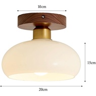 Modern Muji Chandelier Ceiling Lamps Glass Ceiling Light Lampu Syiling Lampu Siling Indoor Lighting 
