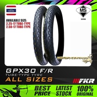 TAYAR MOTORSIKAL FKR GPX30 F/R TYRE 2.25-17, 2.50-17, 225-17, 250-17 (BUNGA HURRICANE PATTERN)