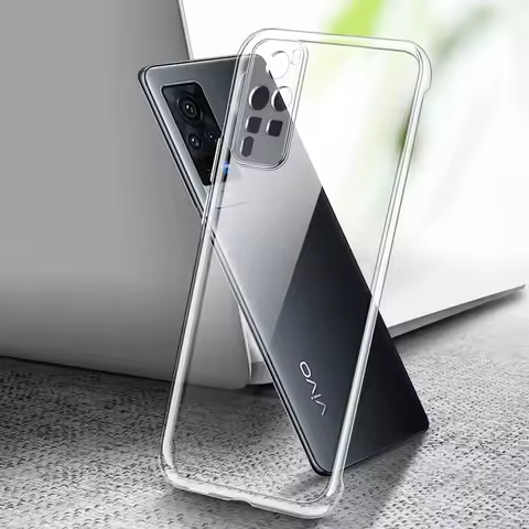 High Quality Clear Mobile Phone Case for VIVO X60 Pro Plus 5G Soft TPU Transparent Silicone Shockpro