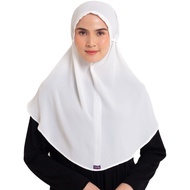 Elzatta Hijab Kerudung Jilbab Bergo Instan Bahan Crinkle Polos Adem Sabelya Crinkle