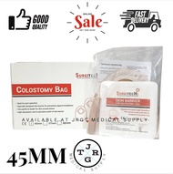 Colostomy Bag 45mm by Surgitech 1box 10pcs (Disposable)