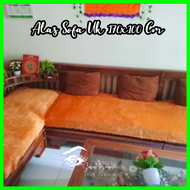 Alas Sarung Sofa Tamu Bulu Rasfur Ukuran 170X100cm Tempat Dudukan Alas Kursi Sofa Tamu Bulu Rasfur A