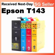 Epson T143 Cartridge T143XL Ink Cartridge Compatible for Epson ME-82WD 85ND 900WD 940FW 960FWD WF-30