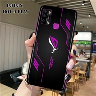 [H129] INFINIX HOT 9 PLAY Case - Fashion Case Motif GAMERS ROG - Hardcase Fullprint For All Types of