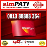 Nomor Cantik Telkomsel Simpati 4G LTE O813 88888 354