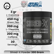 Applied Nutrition Shred-X Powder 300 Grams