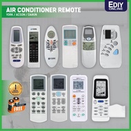 【FREE BATTERY AAA x2】 Air Conditioner Remote Control Replacement YORK ACSON D@IKIN Aircond Air Cond 
