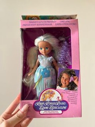 超稀有 80年代 Mattel 美泰中古懷舊玩具lady lovely locks and the pixie tails barbie vintage toy Polly pocket