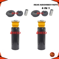 4 IN 1 HESO REAR ABSORBER COVER ABSORBER MOUNTING TOYOTA ALTIS ALTIS