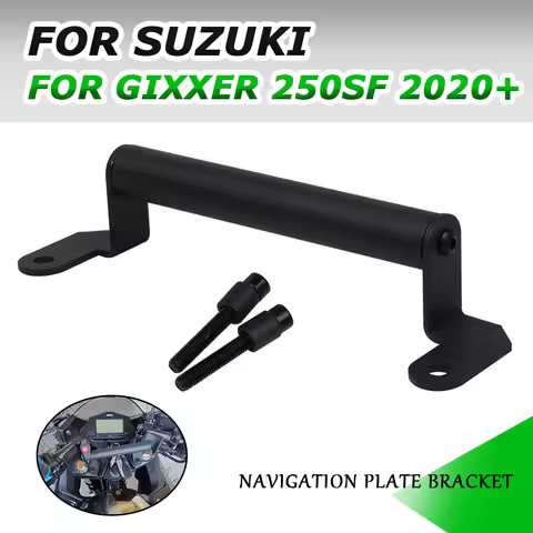 Motorcycle Phone Holder GPS Navigation Plate Bracket For Suzuki GIXXER 250SF 250 SF GIXXER250 SF 202