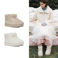 R ROCKFISH CURLY FUR BOOTS SHORT SHORT Version CURLY FUR BOOTS Multicolor Women's Shoes